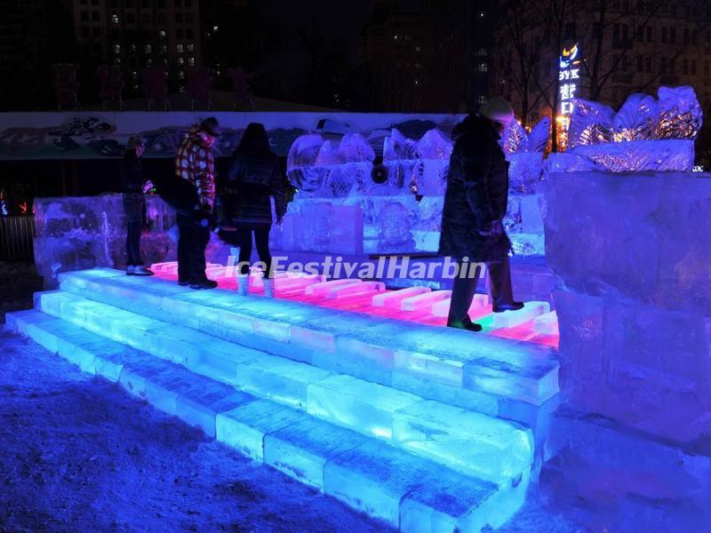 Seahorse Ice Piano Harbin Ice Festival