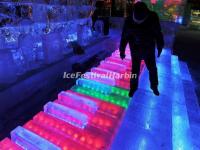 The Ice Piano in Harbin Ice Lantern Fair 2015