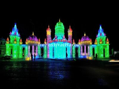 2018 Harbin Ice Lantern Fair 