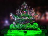 Ice Sculpture by Team Ⅱof Thailand 