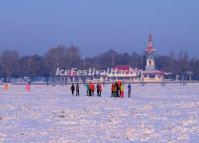 Harbin Sun Island in Snow