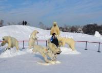 Harbin Snow Sculptures: Polar Animals