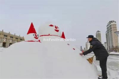 Harbin Snowman-making Contests 2021