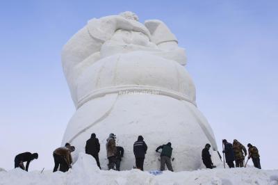 Harbin Snowman-making Contests 2021