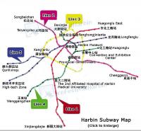 Harbin Subway Map