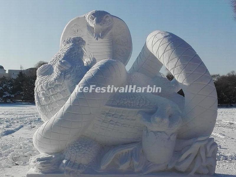 Harbin Sun Island Internatinal Snow Sculpture Art Expo 2016