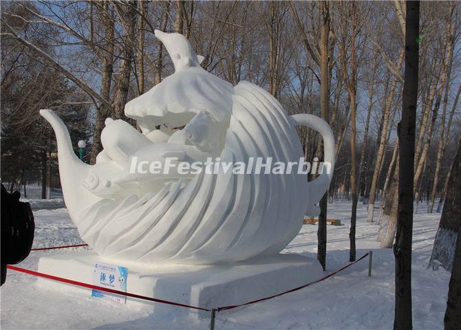 Harbin Ice Festival Snow Sculpture Art