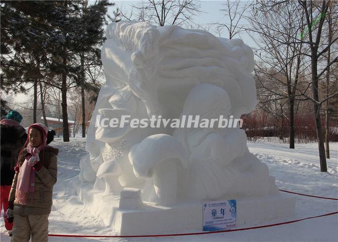 Harbin Sun Island International Snow Sculpture Art Expo 2014