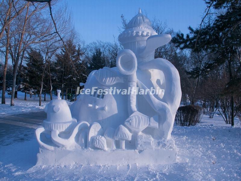 International Snow Sculpture Art Expo 2015, Harbin Sun Island