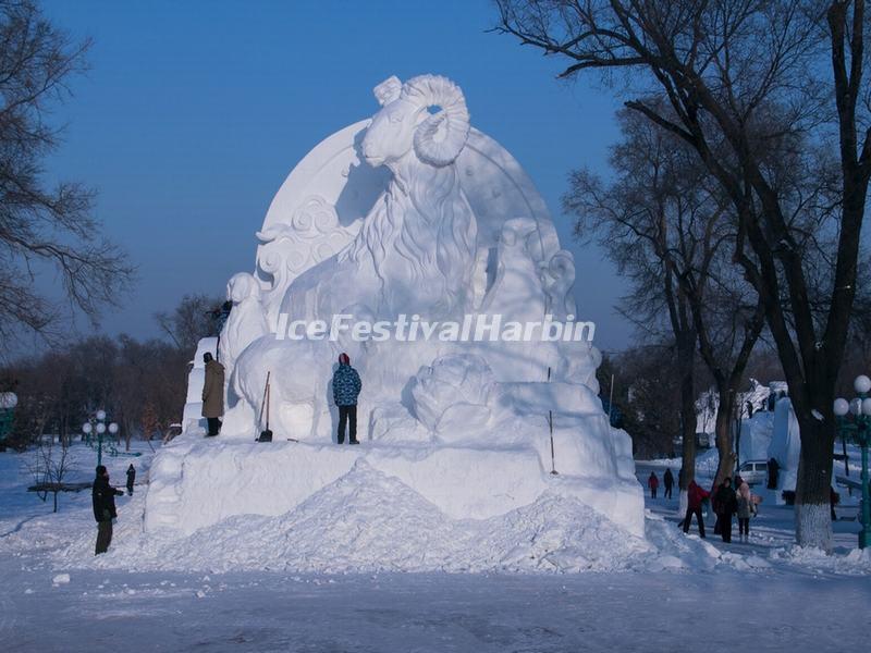 Harbin Sun Island International Snow Sculpture Art Expo 2015