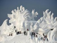 Harbin Sun Island International Snow Sculpture Art Expo 2017