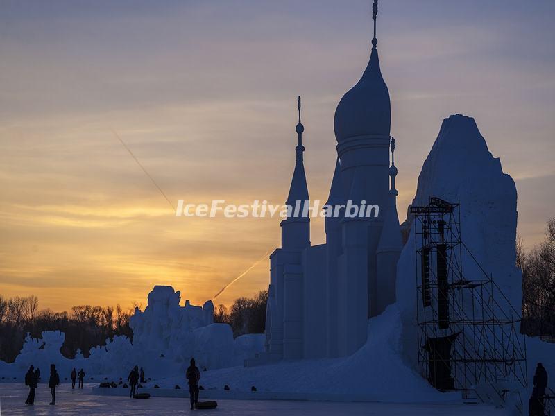 Harbin Sun Island International Snow Sculpture Art Expo 2018