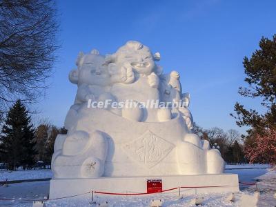 Harbin Sun Island International Snow Sculpture Art Expo 2018