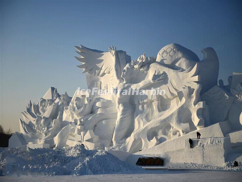 Harbin Sun Island International Snow Sculpture Art Expo 2018