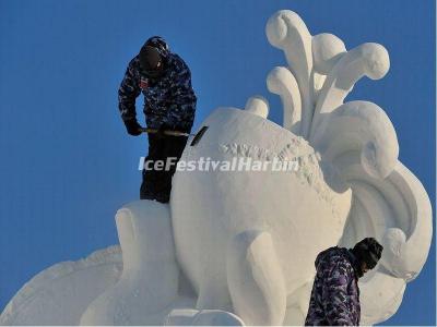 Harbin Sun Island International Snow Sculpture Art Expo 2018