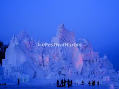 Harbin Sun Island International Snow Sculpture Art Expo 2018