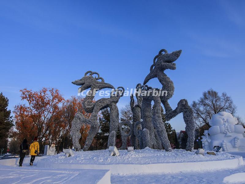 Harbin Sun Island International Snow Sculpture Art Expo 2018