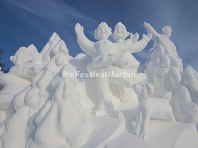 Harbin Sun Island International Snow Sculpture Art Expo 2019