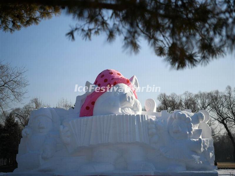 Harbin Sun Island International Snow Sculpture Art Expo 2019