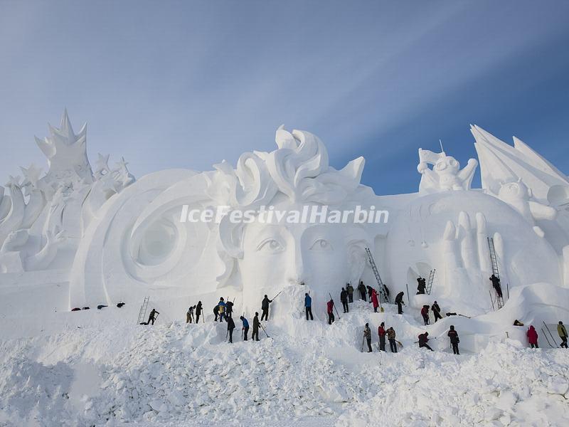 Harbin Sun Island International Snow Sculpture Art Expo 2019