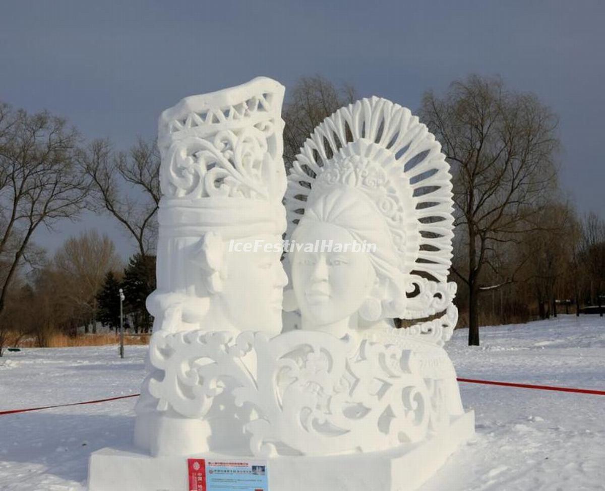 Harbin Sun Island International Snow Sculpture Art Expo 2020