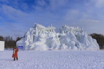 Harbin Sun Island International Snow Sculpture Art Expo 2020