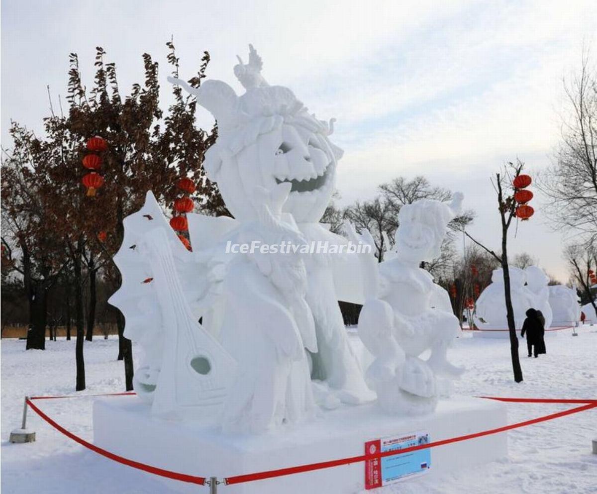 Harbin Sun Island International Snow Sculpture Art Expo 2020