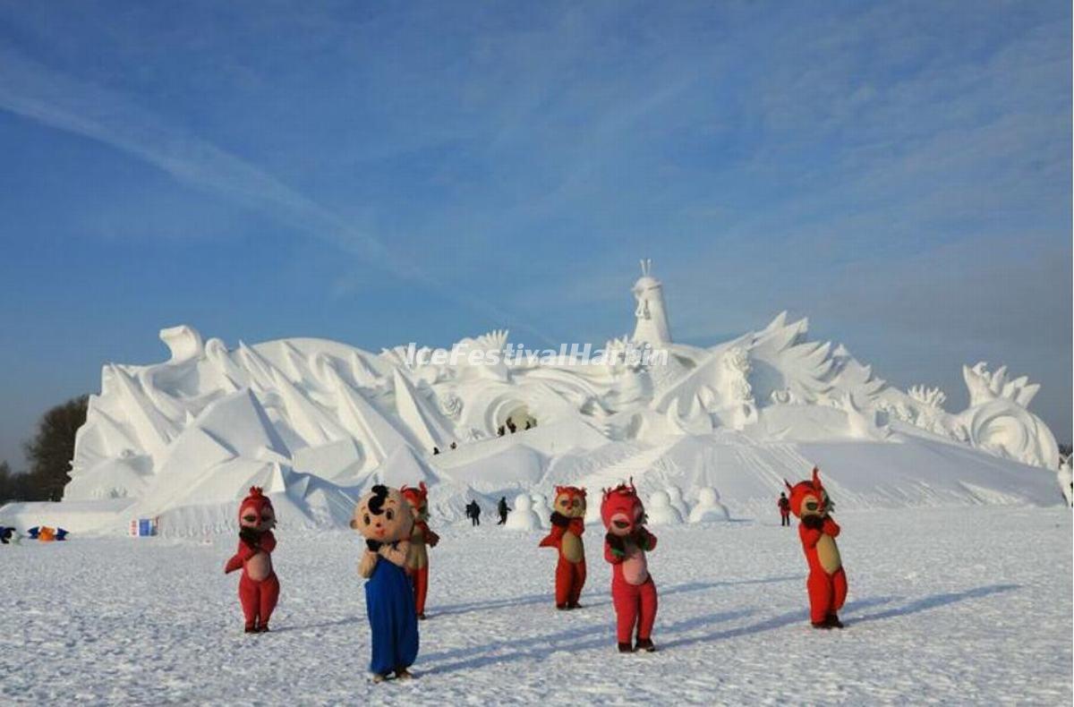 Harbin Sun Island International Snow Sculpture Art Expo 2020