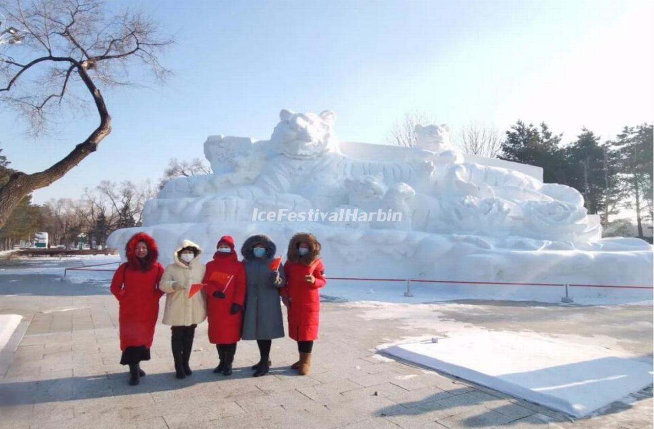 Harbin Sun Island International Snow Sculpture Art Expo 2022