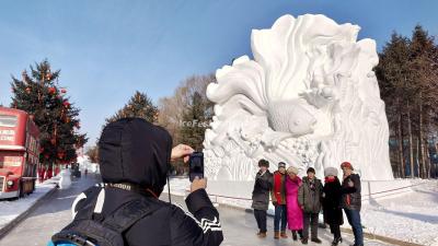 Harbin Sun Island International Snow Sculpture Art Expo 2023