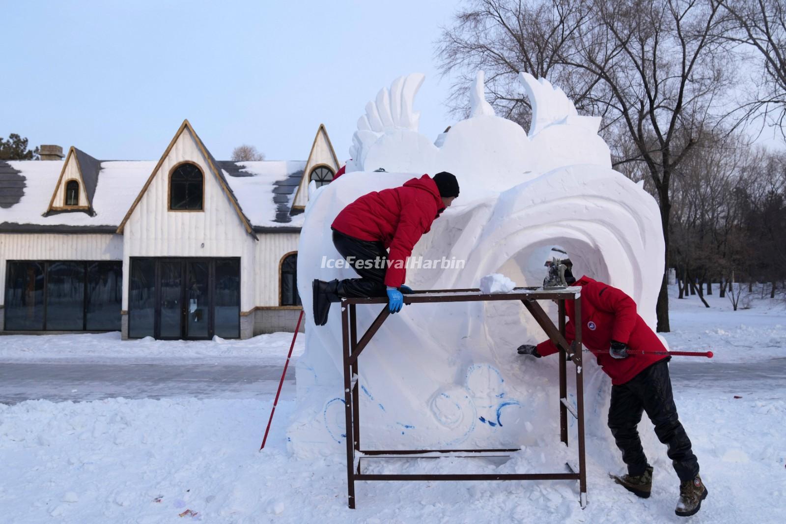 Harbin Sun Island International Snow Sculpture Art Expo 2024