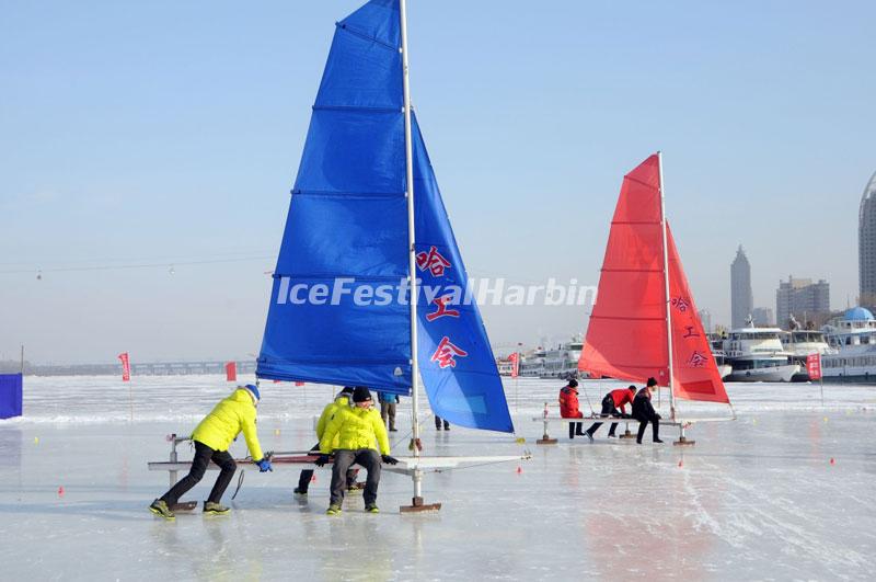 Harbin Ice Sailing