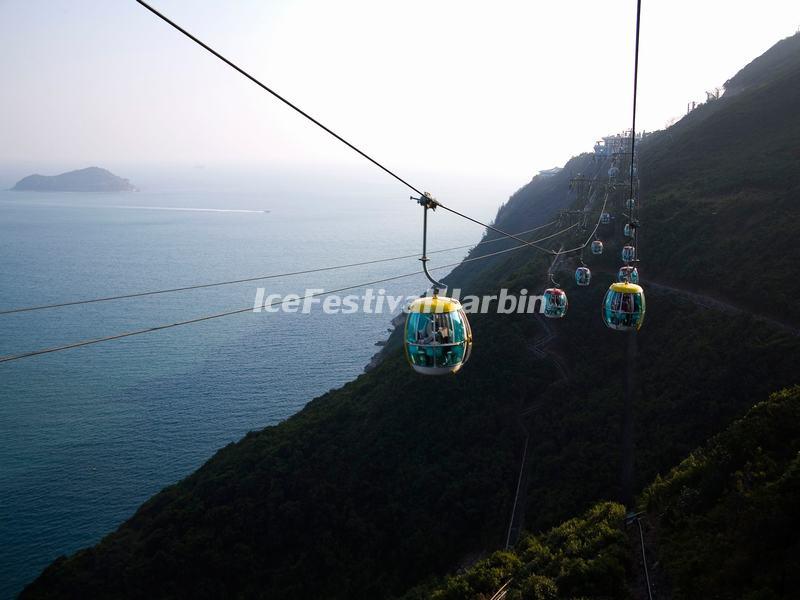 Hong Kong Ocean Park Cable Car