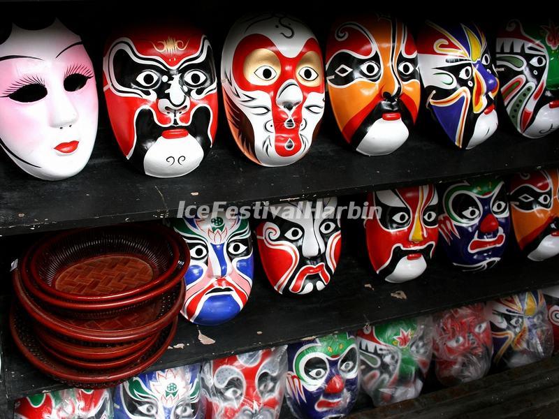 Masks, Jinli Ancient Street, Chengdu