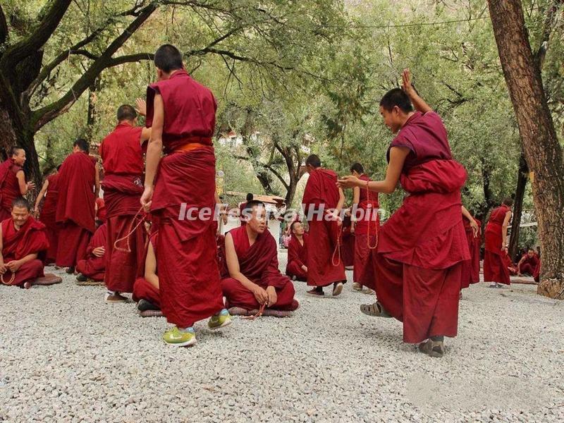 Jokhang Temple  scripture-debating