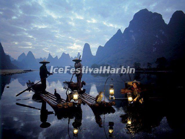 Li River Night Scene