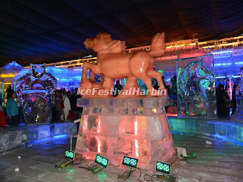 Longqingxia Ice Lantern Festival