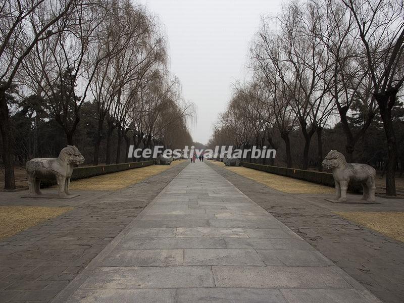 Ming Tomb Sacred Way Stone Carving-Horses