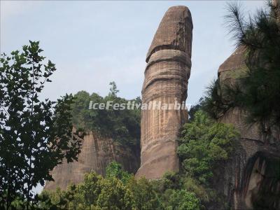 Mount Danxia Yangyuan Rock