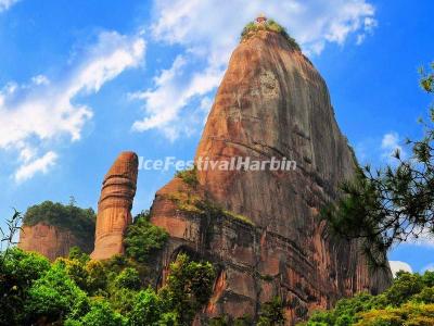 Yangyuan Rock Danxia Mountain