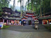 Jianfu Palace in Mount Qingcheng