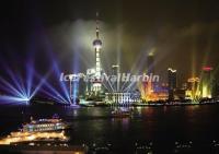 A Night View of Shanghai Oriental Pearl TV Tower 