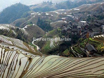 Ping'an Zhuang Ethnic Village in Longsheng