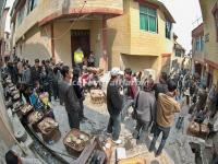 Long Street Banquet in Qingkou Folk Village