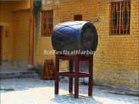 A Bronze Drum in Yuanyang Qingkou Folk Village