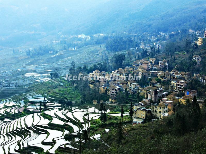 Yuanyang Jingkou Hani Folk Village