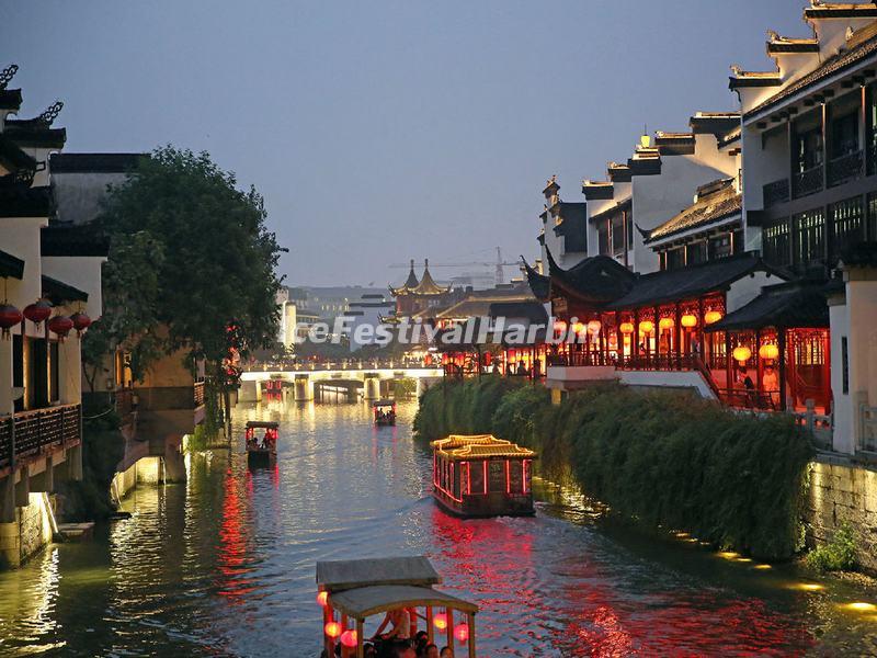 Nanjing Qinhuai River Night View