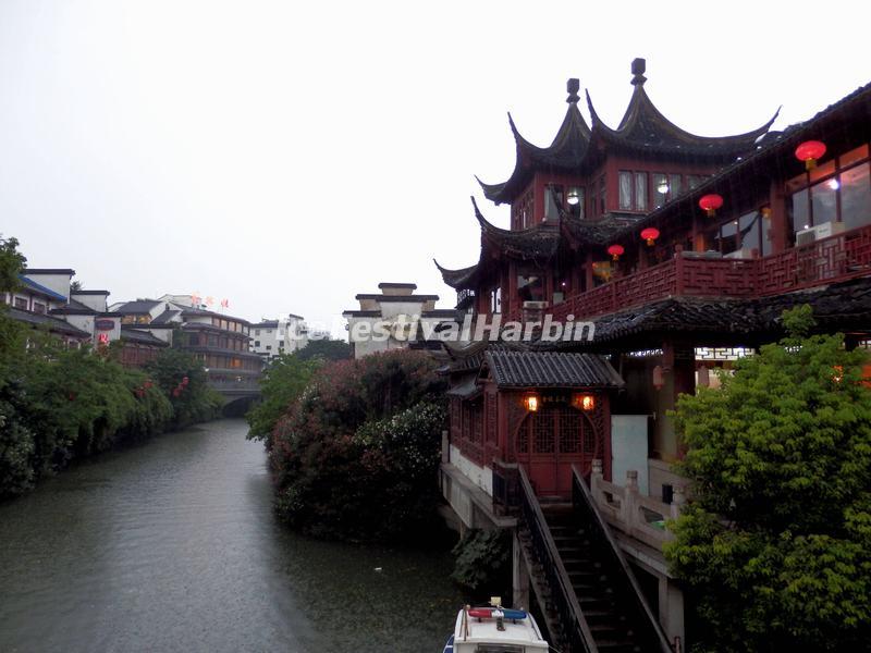 Qinhuai River Nanjing China