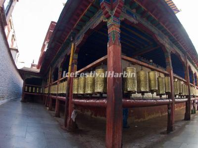 Pray Wheels in Ramoche Temple