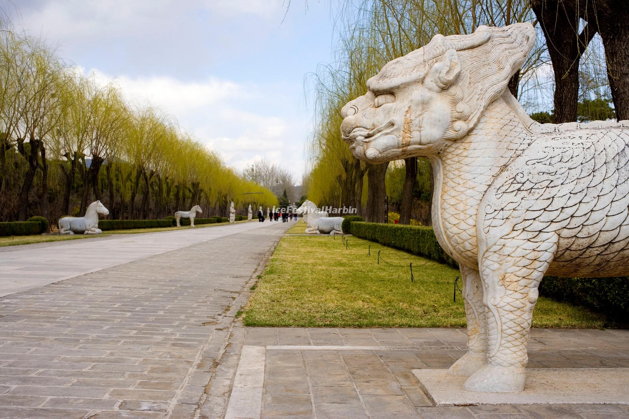 Sacred Way in Beijing Ming Tombs